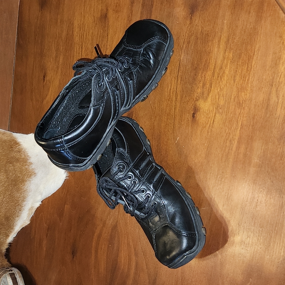 Dr Martens Vintage - Black Leather Shoes - Picture 1 of 4